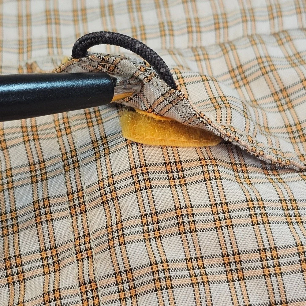 The North Face Mens Large Beige Brown Plaid Short Sleeve Button Up Outdoor AXU7
